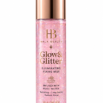 Glow glitter fix spray